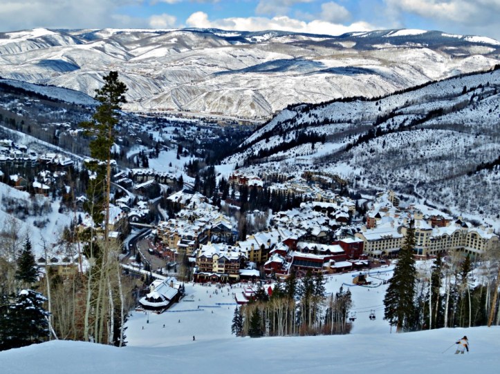 View of Beaver Creek from Beaver Creek Mountain.