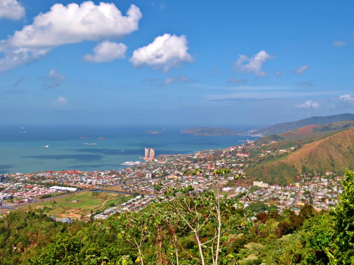 View of the Port of Spain coastline in Trinidad. Photo by Wake and Wander. 