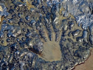 Pitch Lake in Trinidad. Photo by Wake and Wander.