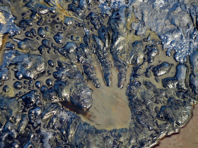 Pitch Lake in Trinidad. Photo by Wake and Wander. 