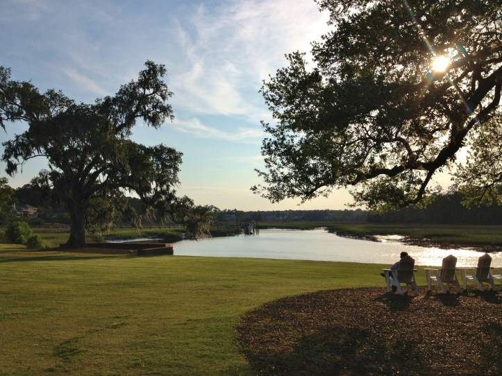 Waterway at sunset on Isle of Palms in Charleston, South Carolina. Photo By Wake and Wander. 