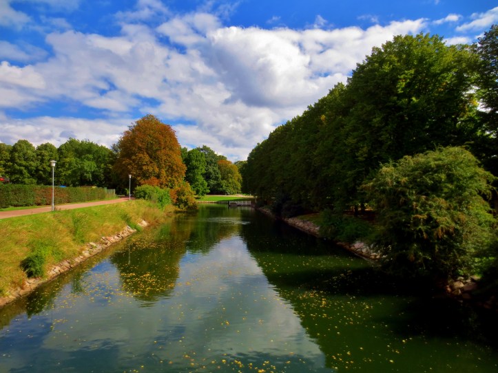 Fall colors at the beginning of September in Malmo, Sweden. Photo by Wake and Wander.