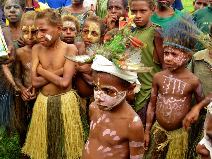 This kid's getup gives a whole new meaning to the word "parrothead." Photo by Wake and Wander. 